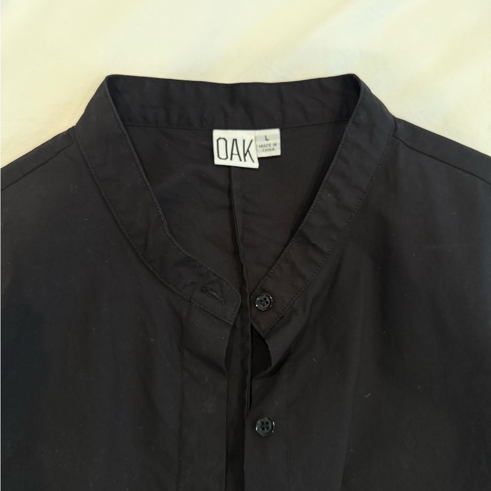 OAK asymmetrical button down - Picture 2 of 2